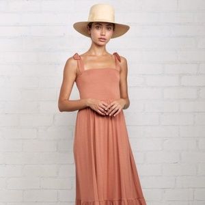 Rachel Pally Fable Terra Cotta Dress Size Medium